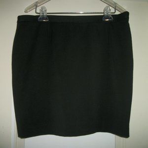 OFFICE SIREN MINI SKIRT BASIC BLACK I.N.C. 14